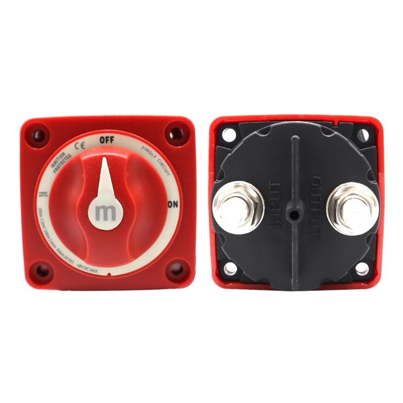 2/3/4-Position M-Serie Schalter Trennschalter Einzel-Doppel Ein/Aus Marine 12-48V 300A Schalter