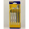 Jigsaw Blade For Wood, Set Of 5, Type T234X - I-10504228