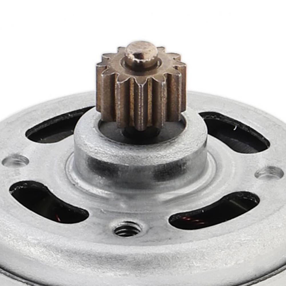 1pc RS550 DC Motor 12V 14.4V 16.8V 18V 25V Motor High Torque Electric Motors With 12 Teeth For Power Tools Robotics