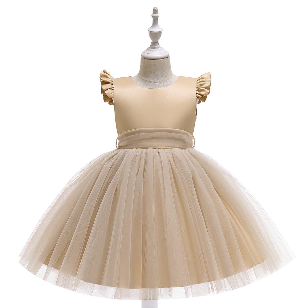 

Children s Flower Girl Wedding & Princess Dress 2026: European American Style for Formal Events & Piano Shows 110 cm шампанського