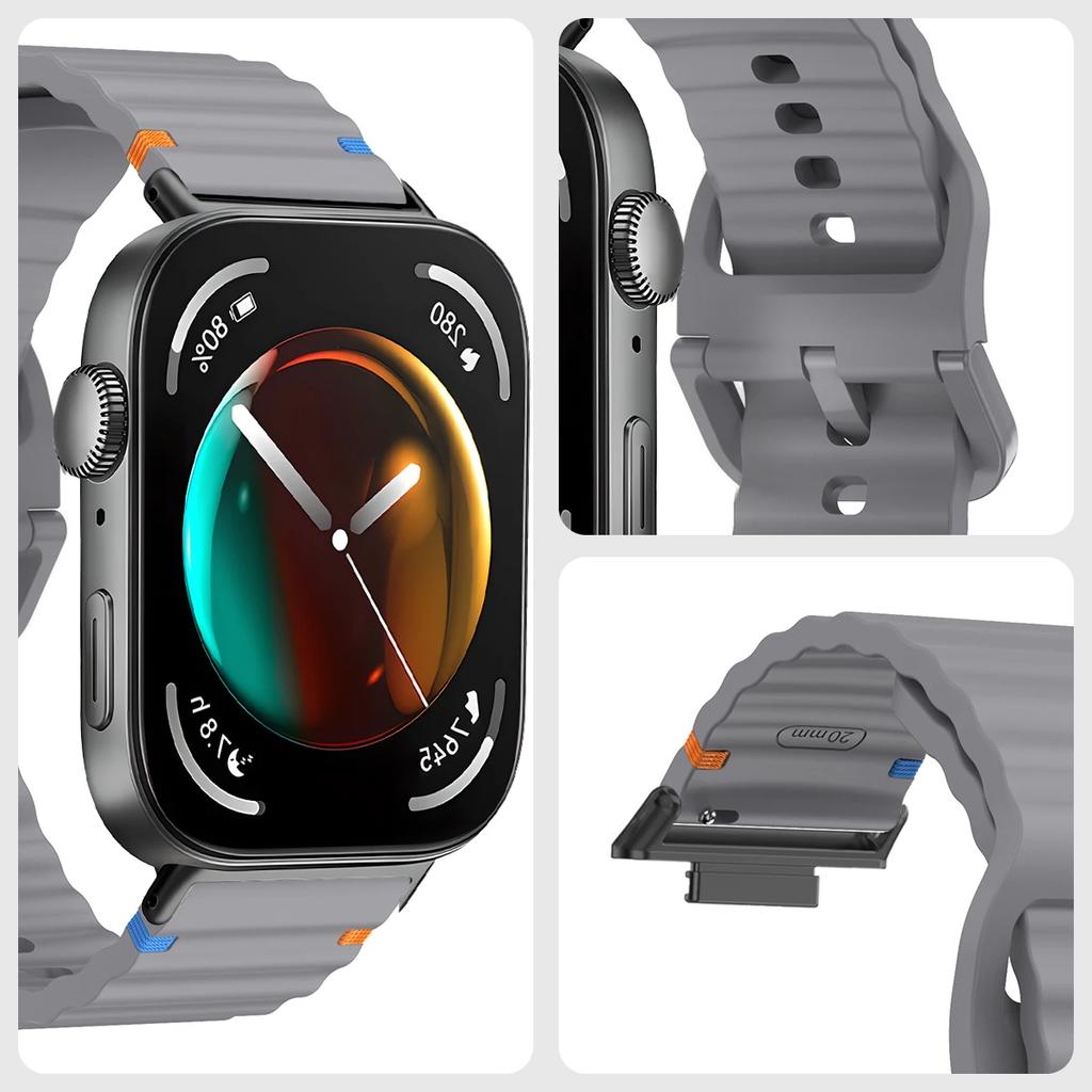 Sportovní silikonový řemínek pro Huawei Watch Fit 3, náhradní prodyšný náramek pro Huawei Watch Fit2/1, náramek Correa