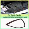 Waterproof Car Front Engine Hood Sealing Strip Weatherstrip Fit For Toyota Corolla 2007 2008 2009 2010 2011 2012 2013 Black