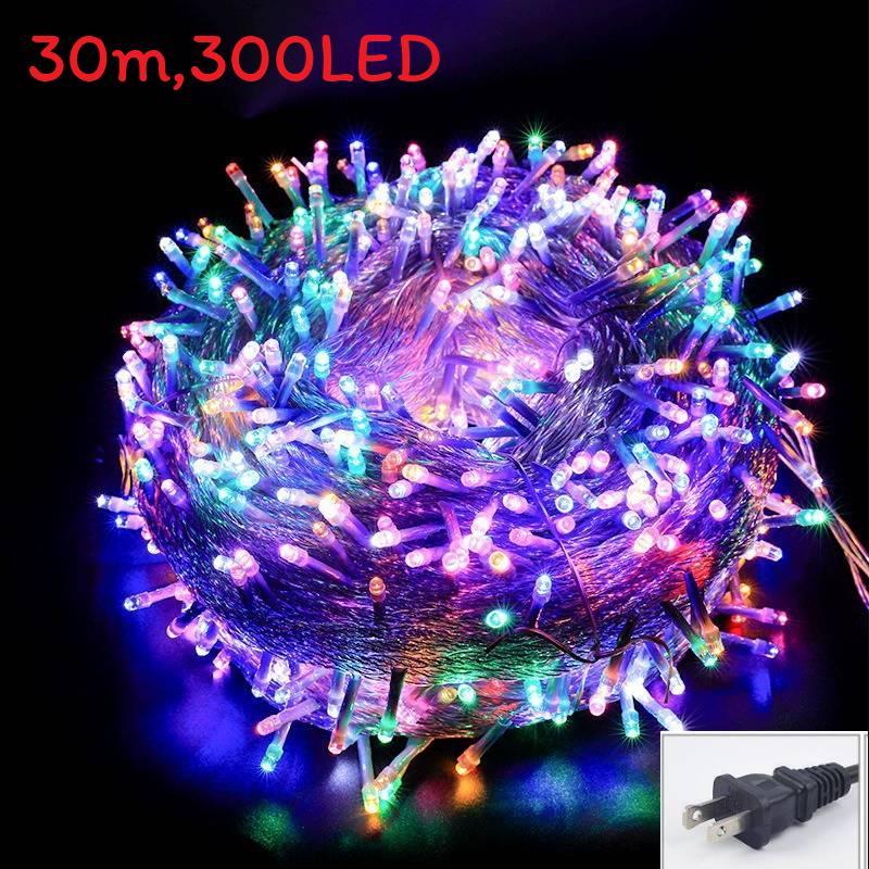 Led String Fairy Lights Christmas Tree Decors For Garden Outdoor Party Festoon