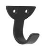 10Set Black Hooks for Hanging 30*28mm Coat Hooks Hanging Key Hooks  Bathroom
