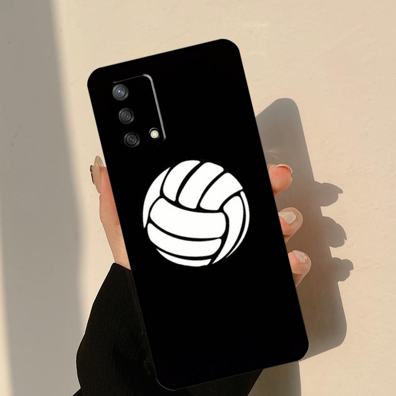 Volleyball Sport Hülle Für OPPO A5 A9 A31 A53 S A15 A16 A17 A52 A72 A54 A74 A94 A57 A77 A76 A96 A54S Abdeckung