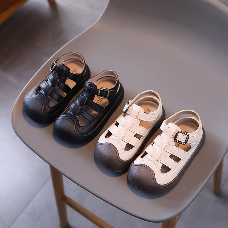 Baby Summer Casual Children Sports Beach Shoes Soft Bottom Unisex Girls Non-slip Toddler Shoes Kids Boys Outdoor Sandals H06024