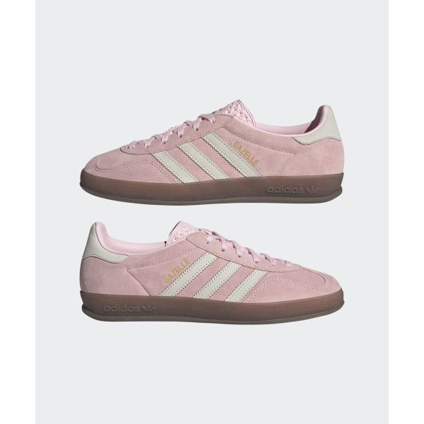 adidas Gazelle Indoor Clear Pink Gum Γυναικεία Αθλητικά Παπούτσια Εκρού JI2716
