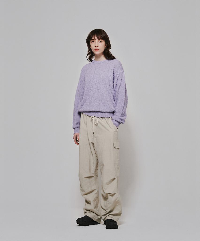 BLANKROOM Boucle Round Knit_Flower