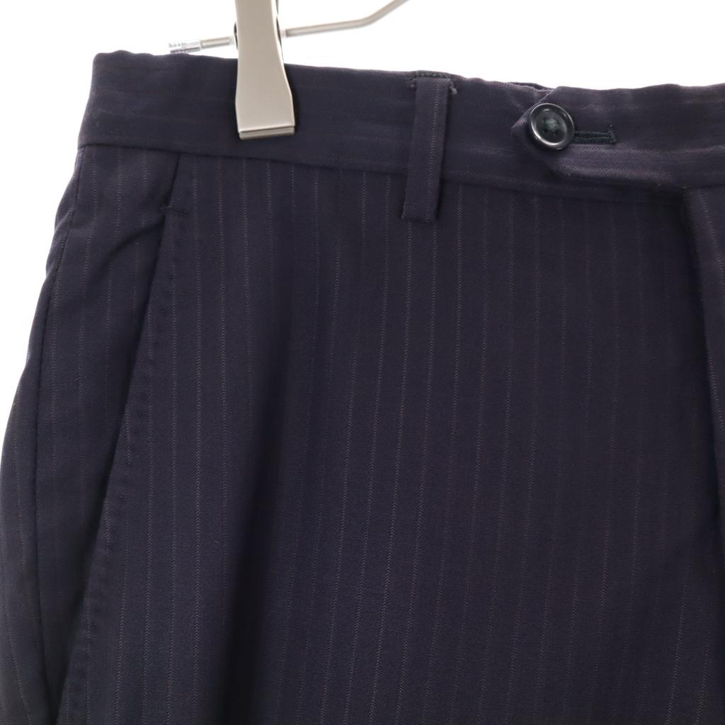 Armani Collezioni Made In Italy Stripe Pants Suit Setup 46 Navy System Men's Used