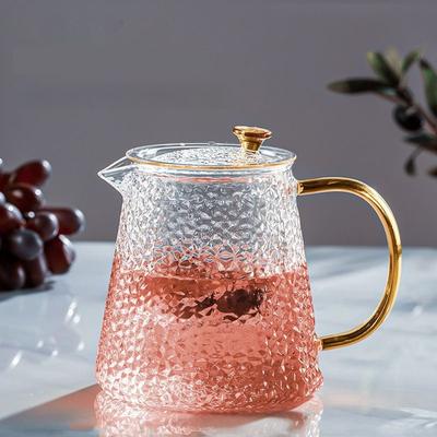 GIANXI High Quality Heat-resistant Flower Teapot Home Teacup Chinese Kung Fu Tea Set Pu 'er Pot Coffee Pot Office Tea Pot