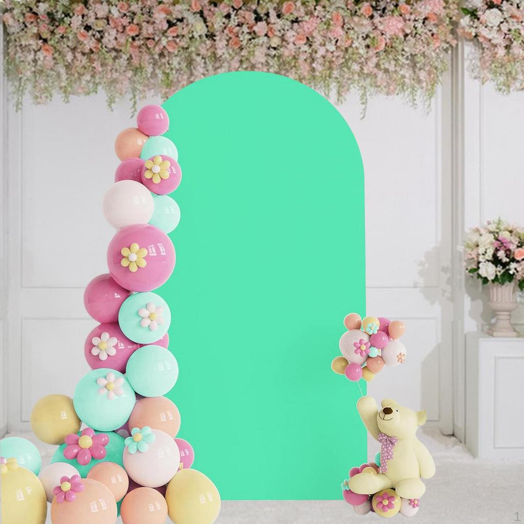 Arch Cover for Wedding Backdrop, Round Top Design Events And Celebrations