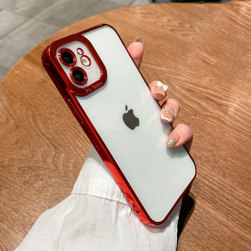 Buy Soft Camera Protection Phone Case For Iphone 11 12 13 Pro Max Xs Max Xr X Xs 7 8 Plus Se Clear Plating Back Cover At Affordable Prices Free Shipping Real Reviews With Photos Joom