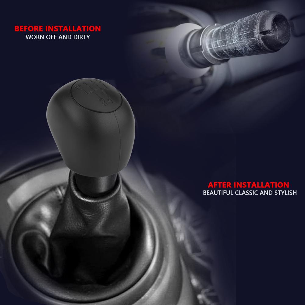 Car 5 Speed Gear Shift Lever Knob Head for Fiat Ducato Citroen Jumper Peugeot Boxer