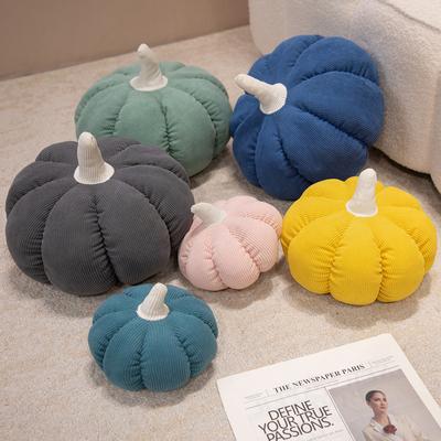 Cartoon Soft Pumpkin Throw Pillow Plush Toy Doll Pumpkin Doll Home Pillow Cushion Children's Doll