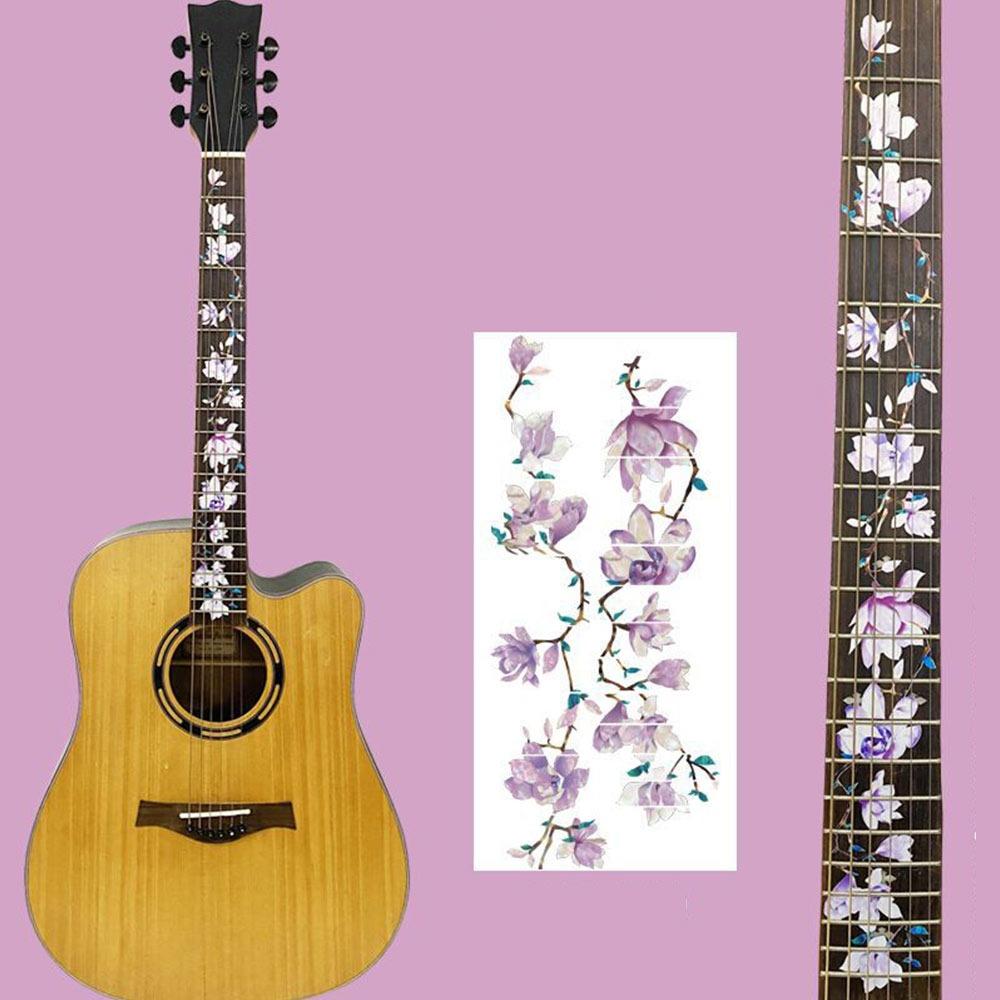 PVC Guitar Fretboard Sticker Guitarra Accessories Electric Guitar Parts Bass Inlay Decal DIY Instrument Decorations