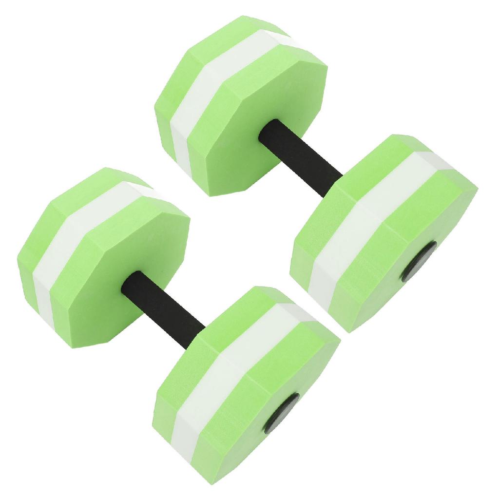 2 Stück High Density EVA Schaum Hantelset Aquatische Übungshanteln für Männer Frauen Hallenbäder Aerobic Fitness
