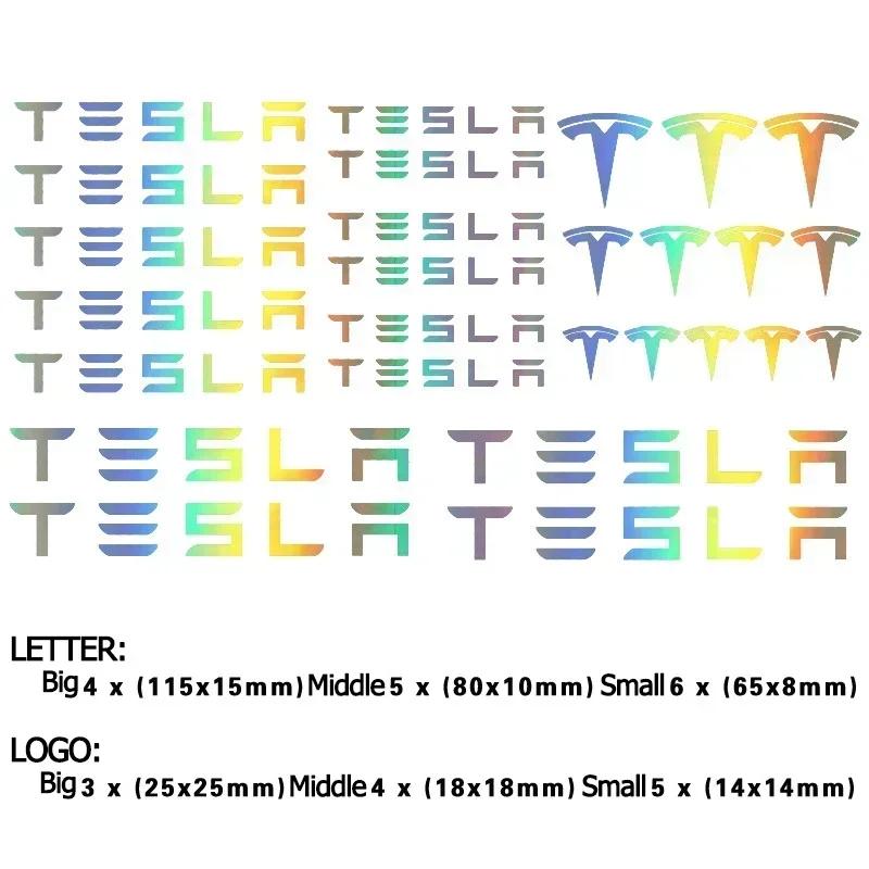 Car Sticker Tesla Car Brake Caliper Handle Sticker for Tesla Model X S Y 3 P75D P85D P90D P100D Roadster Films Side Fender Windo