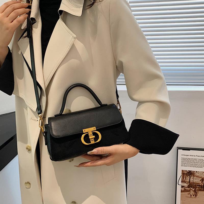 Summer Leather Shoulder Bags Purse and Handbag for Women Fashion Crossbody Bags Underarm Bag Small Square Satchel