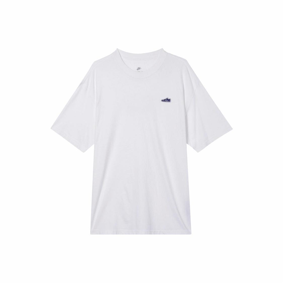 

Nike Solid Color Embroidered Casual Sports Short-Sleeve T-Shirt for Men in White FV3752-100 XL