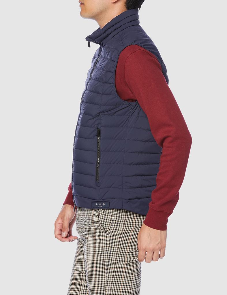 TATRAS SAGUM Down Size 2021 Authentic Men's Vest, Blue, 3, Model,