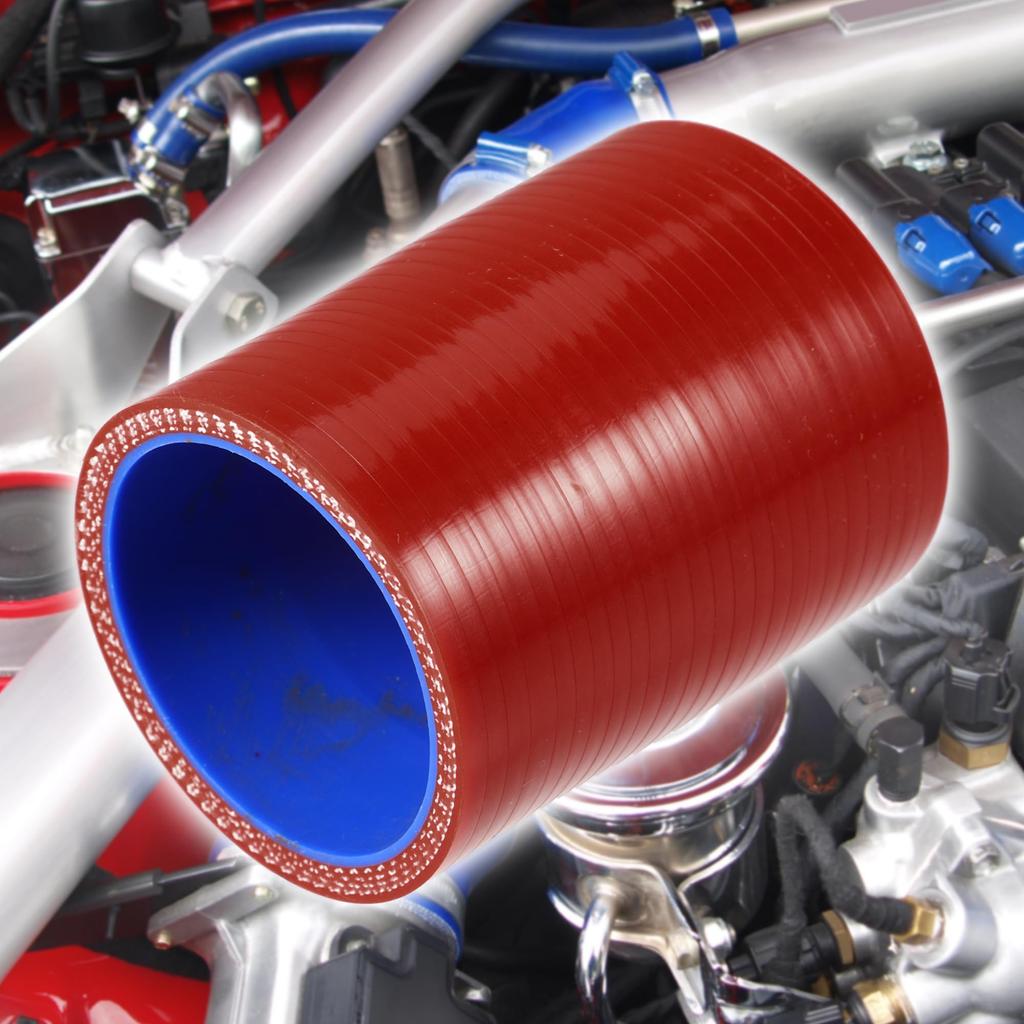 uxcell Silicone Hose Silicone Tube Intercooler Turbo Intake Raiser Hose Cooling Connection Hose Universal