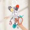 Rabbit Penguin Cartoon Animal Bell Toy PP Cotton Plush Rattle Teether Toys  Baby Crib