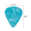 24 sztuk kostki do gitary 0,5 mm / 0,75 mm Gładka gitara Ukulele Plectrum z pudełkiem