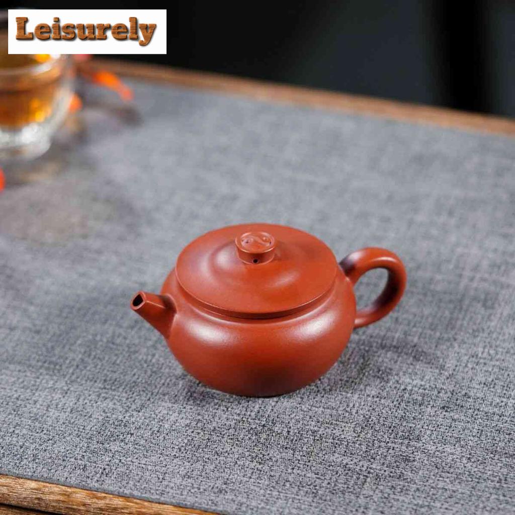 100ml Traditional Yixing Purple Clay Teapots Handmade Eight Trigram Pot Raw Ore Dahongpao Mud Kettle Chinese Zisha Tea Set Cafes