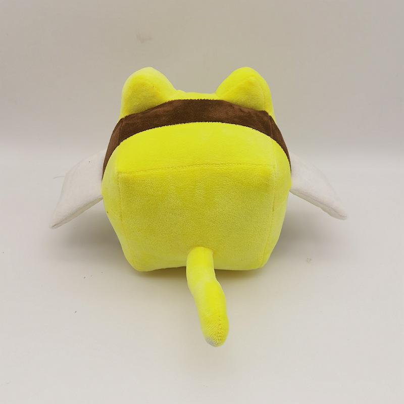 New Bee Swarm Simulator Plush Doll Block Cat Bee Plush Toy
