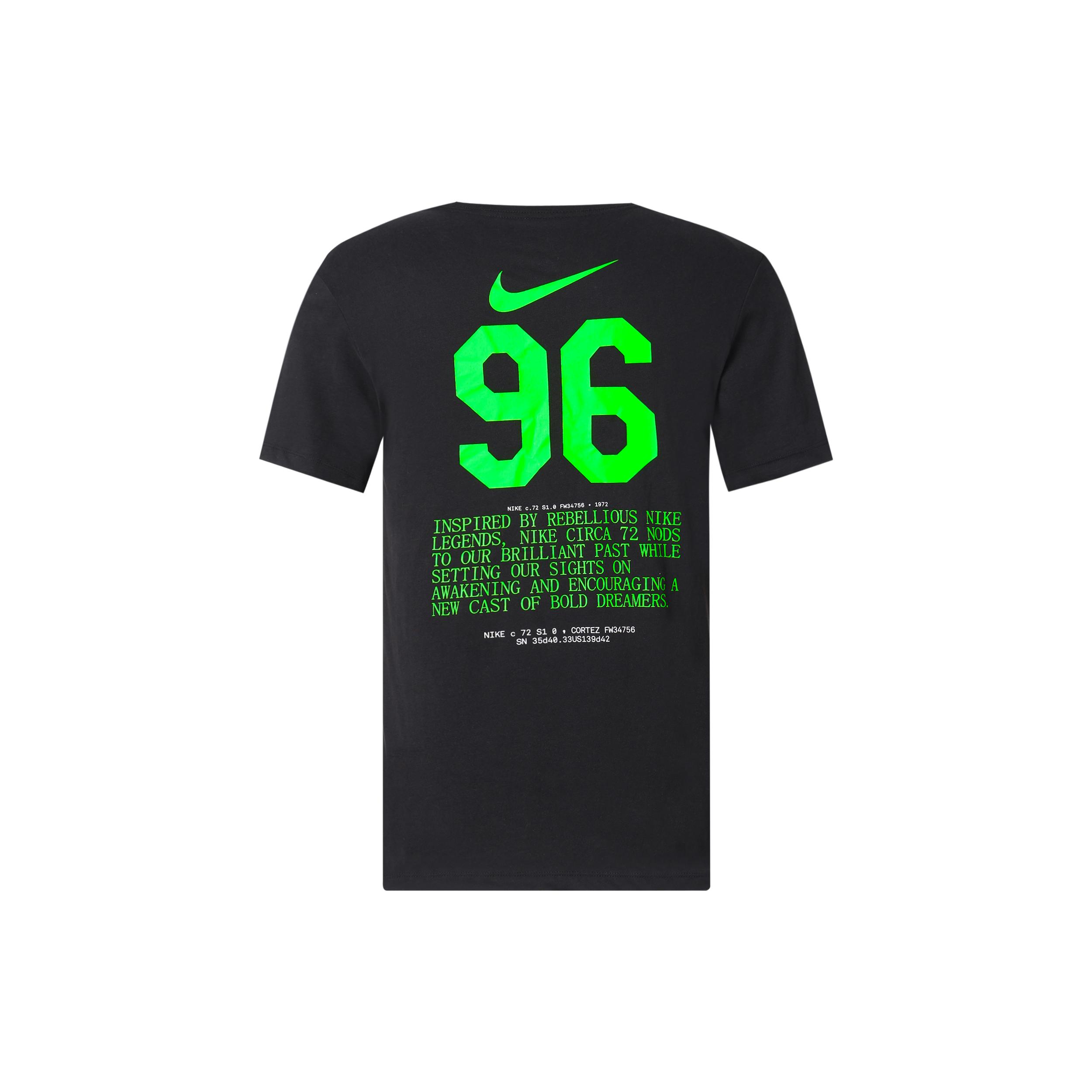 

New Nike Set in Sleeve T Shirt Men s Men s Black Black FD0053-010 L