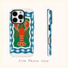 Checker Lobster Nautical Art Phone Case for IPhone 17AIR 16E 16 15 14 13 12 11 17 Pro Max Plus Double-layer Back Cover