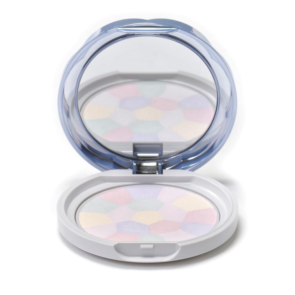 CANMAKE Illuminating Finish Powder ~Abloom~ 01 Hydrangea Garden 6.5g Face Powder - Radiant Glow, Translucent, Lavender, UV Protection, Easy Rinse Off