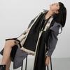 Korean Style Kitty Jacquard Weave Scarf Lightweight Cashmere Shawl Cat Knitted Scarf  Winter
