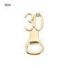 Rhinestone Number shape Party Supplies Anniversary Age Birthday Bottle Openers Beer Opener Bar Tool