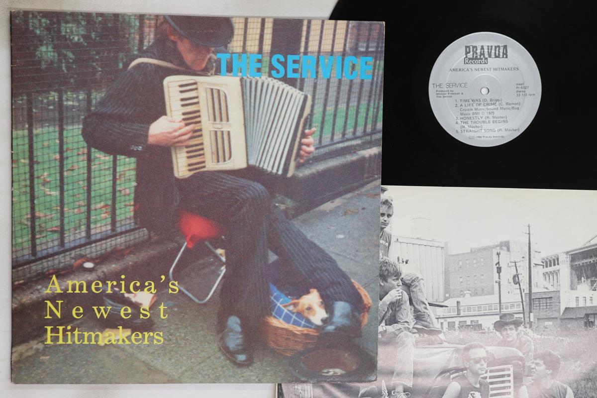 

LP Record SERVICE - America s Newest Hitmakers PR6327 PRAVDA 1986 US Rock Used