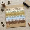 Metal Cutting Dies 5 Vintage Lace Borders Edge Embossing Stencil Die Cuts for Card Making DIY Scrapbook Album Decoration
