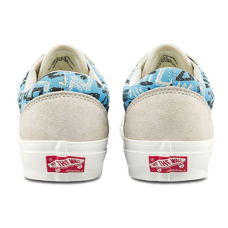 Vans OG Old Skool LX Aztec - Whitecap Grey Blue Unisex Tenisky VN0A4P3X92N