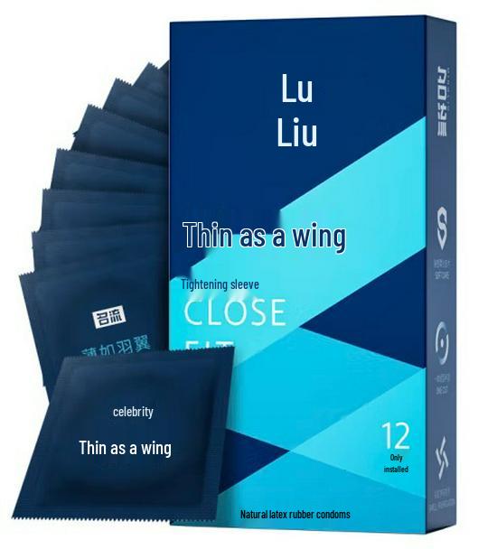 Mingliu Dynamic Ribbed Ultra-Thin Lubricated Condoms - Stylish Set for a Smooth Experience