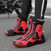 Motorcycle Boots Four Seasons High-top Outdoor Riding Boots Fashion Protective Motorcycle Shoes Plus Size Off-road Cycling Shoes