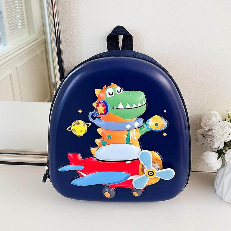 Playful And Eye-catching Kids Backpack Featuring Cartoon Rabbit Design And Stylish Eggshell Element
