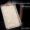 Stainless Steel Rectangular Steaming Tray