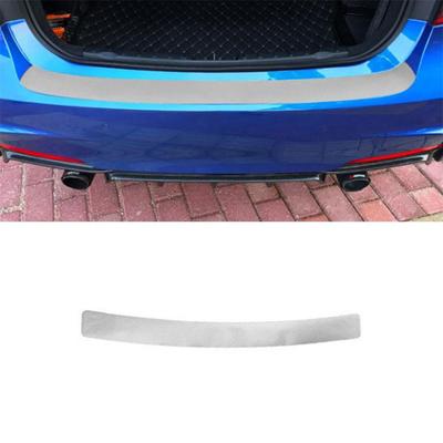 3D Carbon Fiber Rear Bumper Scuff Guard for Car