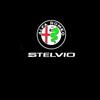2Pcs Led Car Door Projector Laser Logo Light For Alfa Romeo Giulietta 2011-2019 Giulia Stelvio 2017-2023 Welcome Ghost Lights zl9