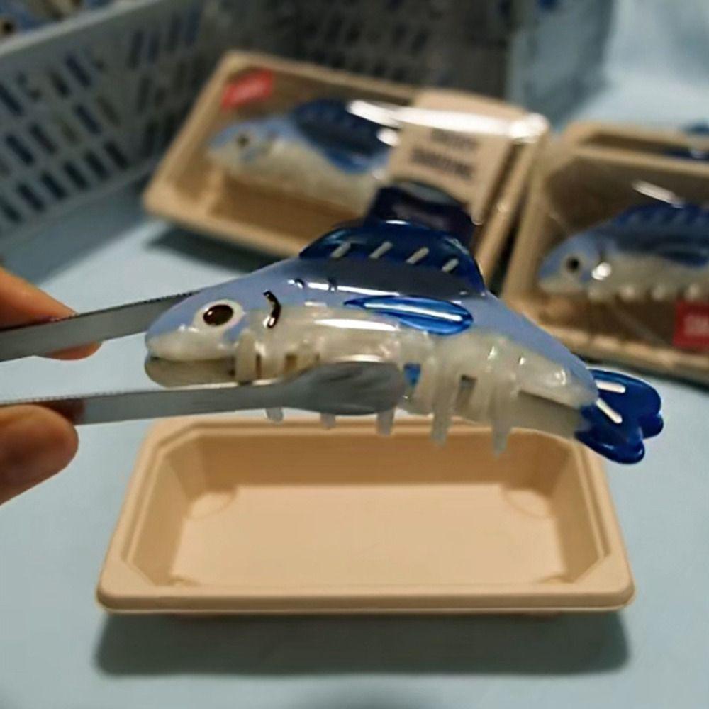 Geometry Ocean Sardine Hair Clip Hairpin Plastic Grab Clip Creative Large Hair Claw  Party