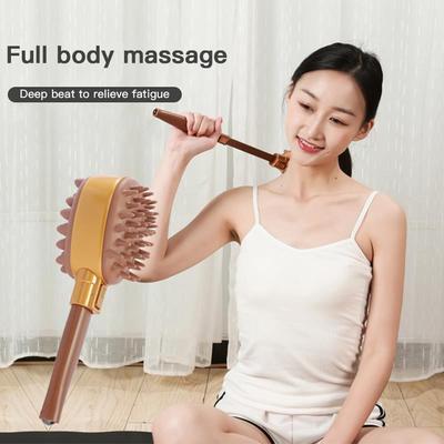 Massagehamer Meridian Handbediend Nekwervelkolom Rug Been Massage Telescopische Kriebelstok voor Jeuk Uittrekbaar Antibacterieel