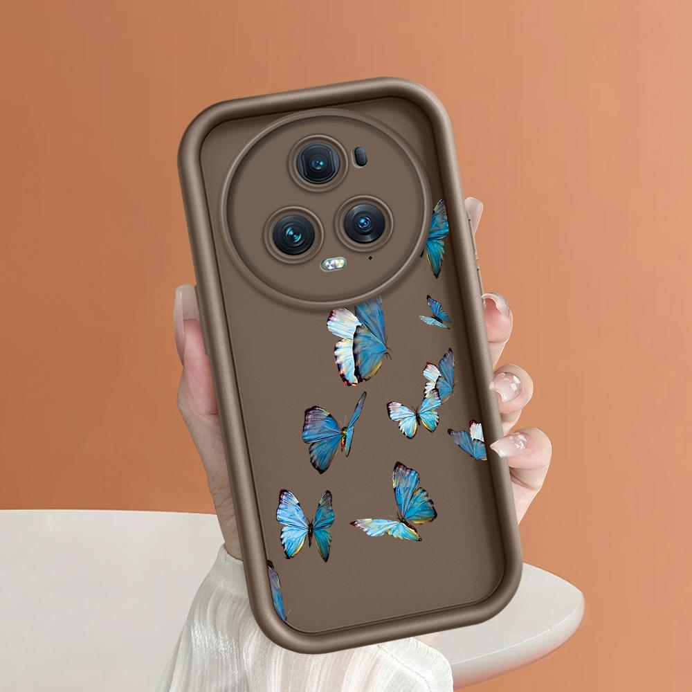 Soft Silicone Square Ladder Printing Pattern Phone Casing Full Cover Camera Shockproof Protection Rubber Case for Huawei Honor
