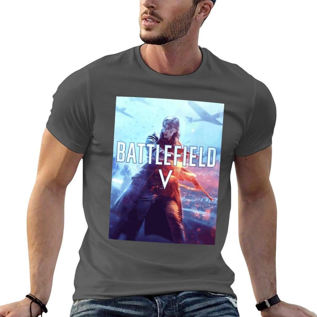 Battlefield V 5 Fan Art 4k Klassisches T-Shirt Anime T-Shirts Für Unisex G Unisex T-Shirts Für Unisex Tshirt