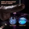 Dildo elettrico deluxe da 8,8 pollici - 8 modelli di spinta, 10 modalità di vibrazione, funzione di rotazione, giocattolo sessuale per adulti impermeabile silenzioso e sicuro per il corpo per le donne
