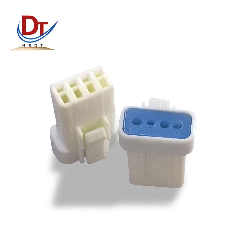 4-Pin Automotive Wiring Harness Connector Plastic Housing - JST-04R Electronic Component for New Energy Systems