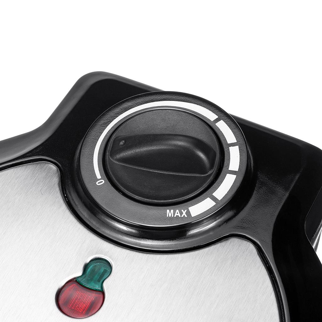 Buy Swivel Aluminum Alloy Belgian Waffle Grill Snack Maker Cake Breads